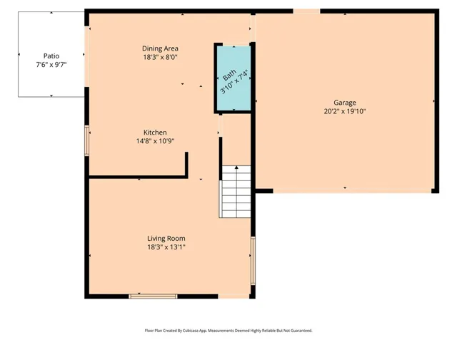 Unit #2 - Floorplan (1st Floor)