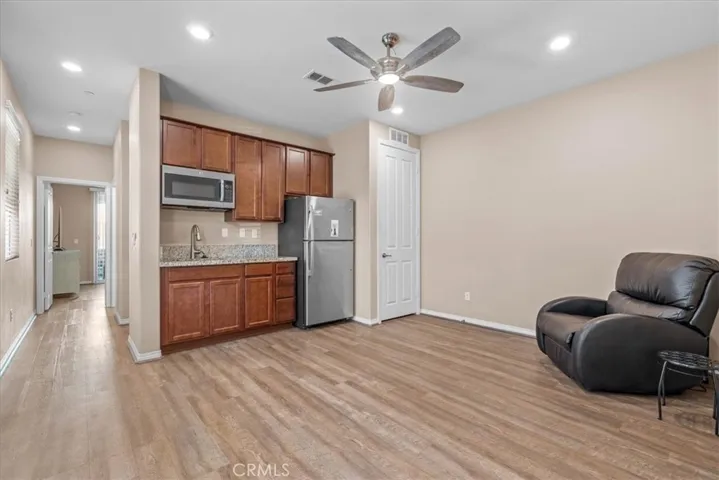 ADU Entry to Living area & Kitchenette