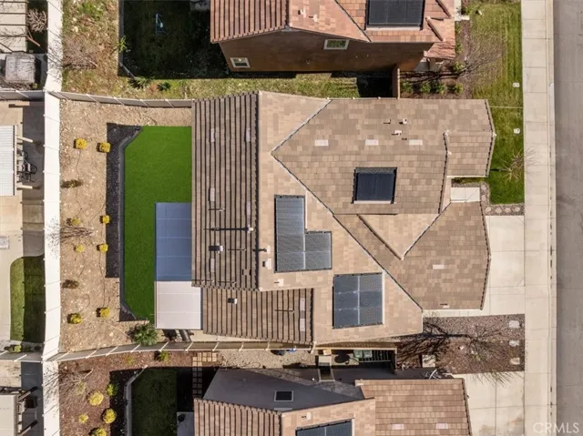 Aerial View (Digitally Enhanced Grass)