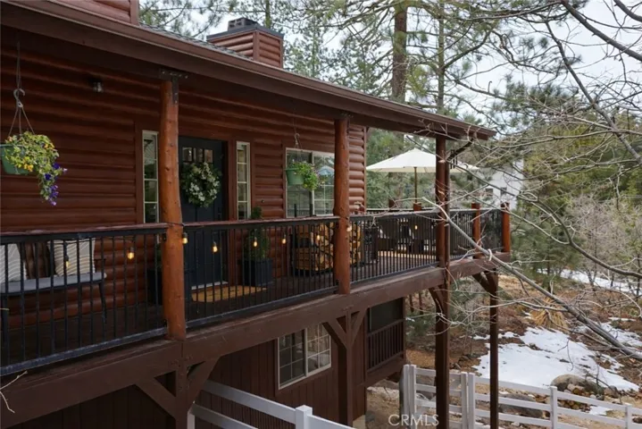 wrap around level entry front porch.