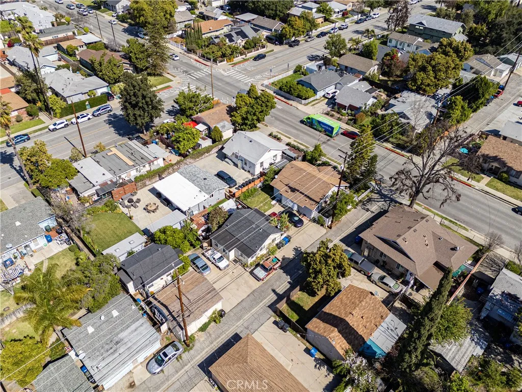 Drone view taken from the South side looking North