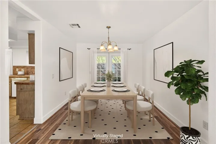Formal Dining - Virtually Staged