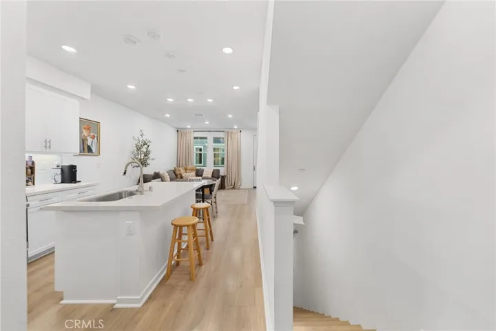 2nd floor- Kitchen, Living Room, Bedroom 1 & Bathroom 1