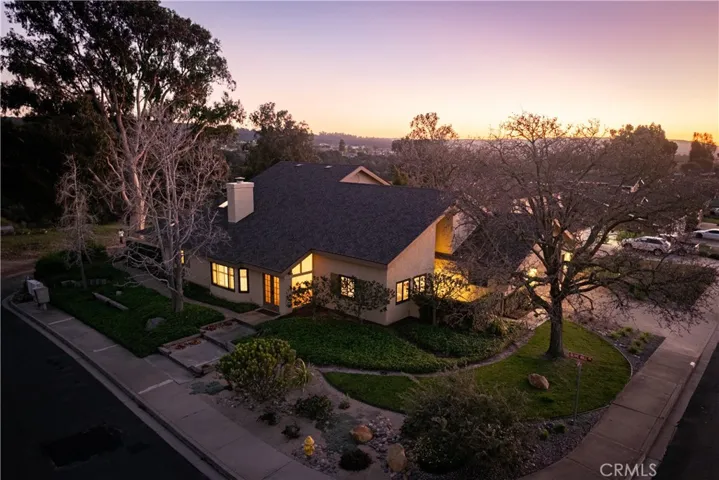 Twilight Aerial View