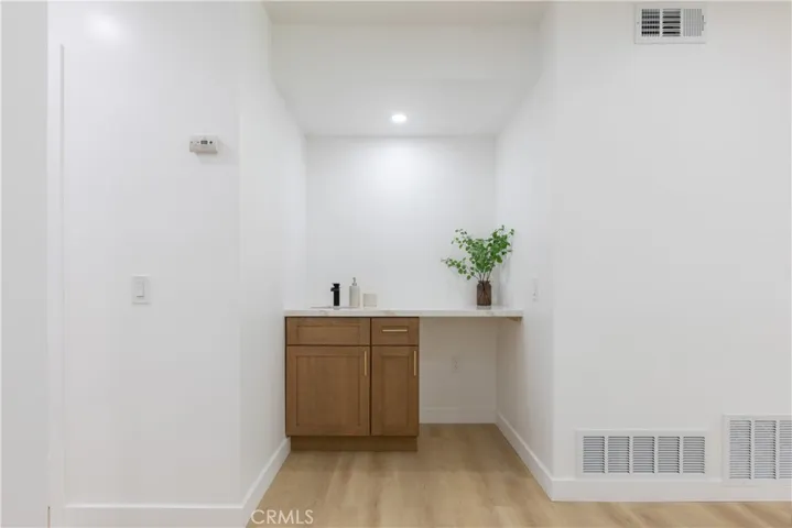 Wet bar off of dining room