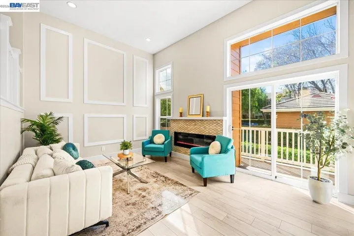 High ceiling with plenty of natural lights