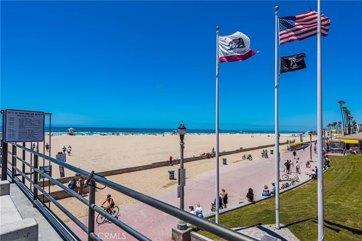 Bike along the boardwalk and enjoy panoramic ocean views