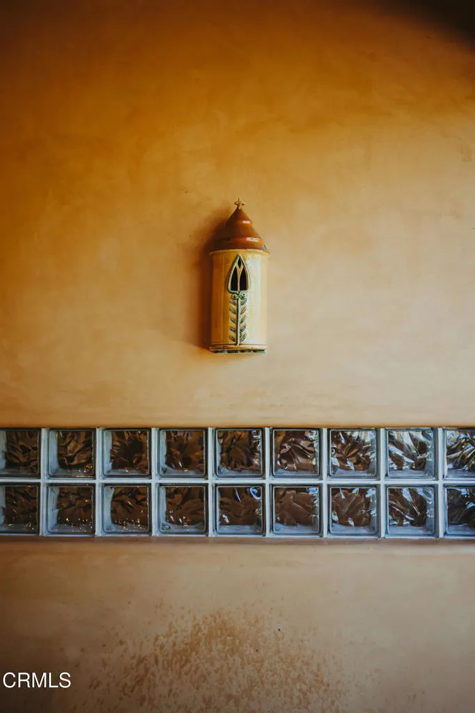 897 Tile Pottery & Glass Block at Front