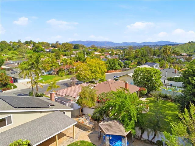 Mountain Views off 3 Terraced Garden Beds in Backyard