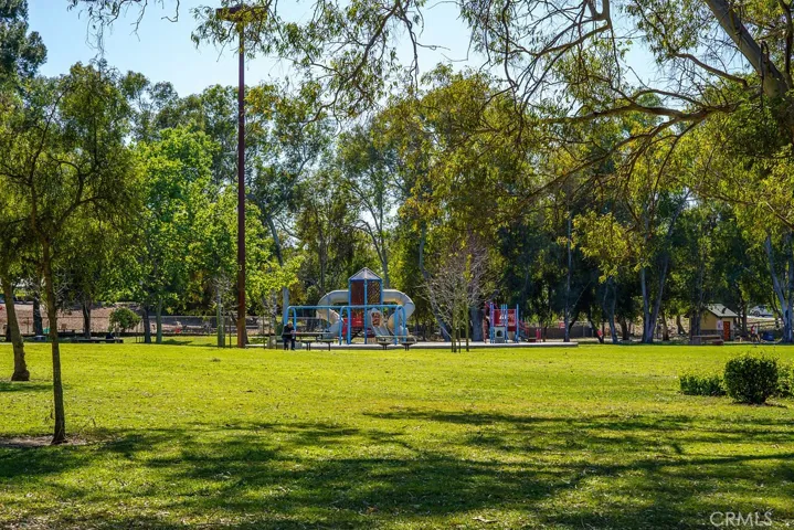 Huge Central Park offers walking paths, restrooms, multiple playground sets and a cafe on the lake.