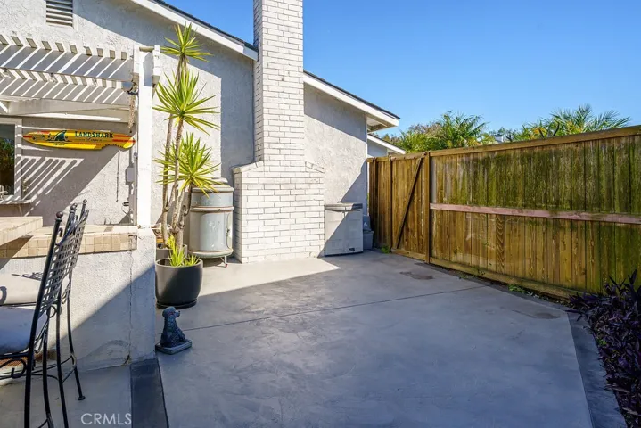 Gate to the front courtyard