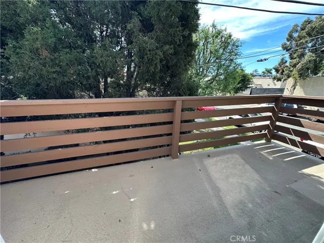 Balcony off the Primary Bedroom
