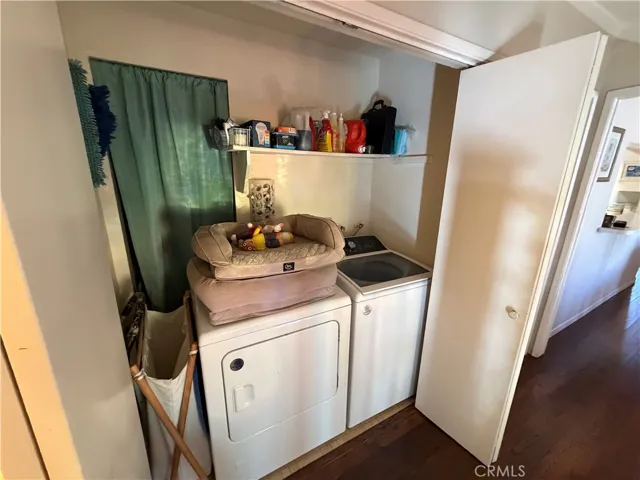 In House wash and Dryer