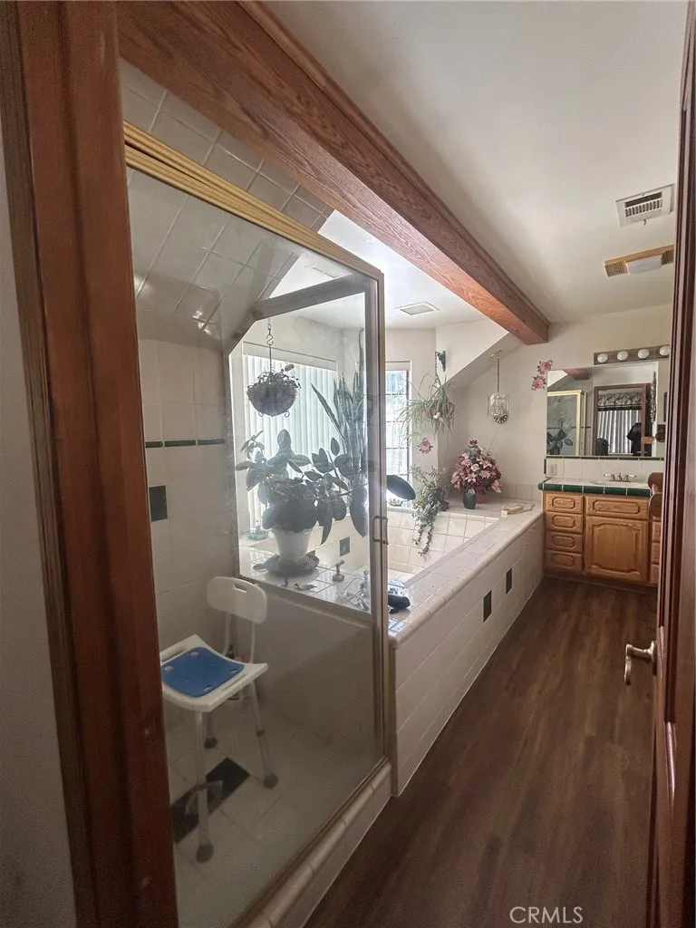 another bath and shower view