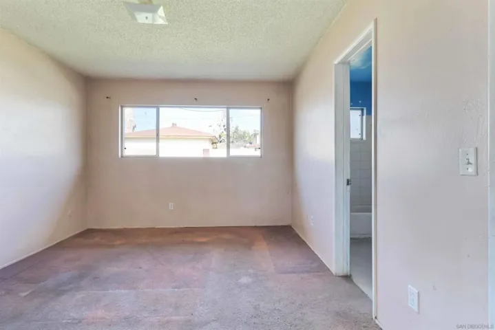 Unit A master bedroom