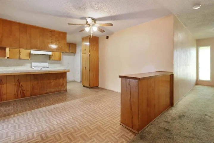 Unit A dining area