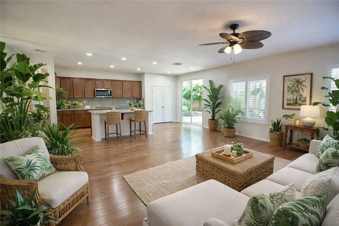 Family room-VIRTUALLY STAGED