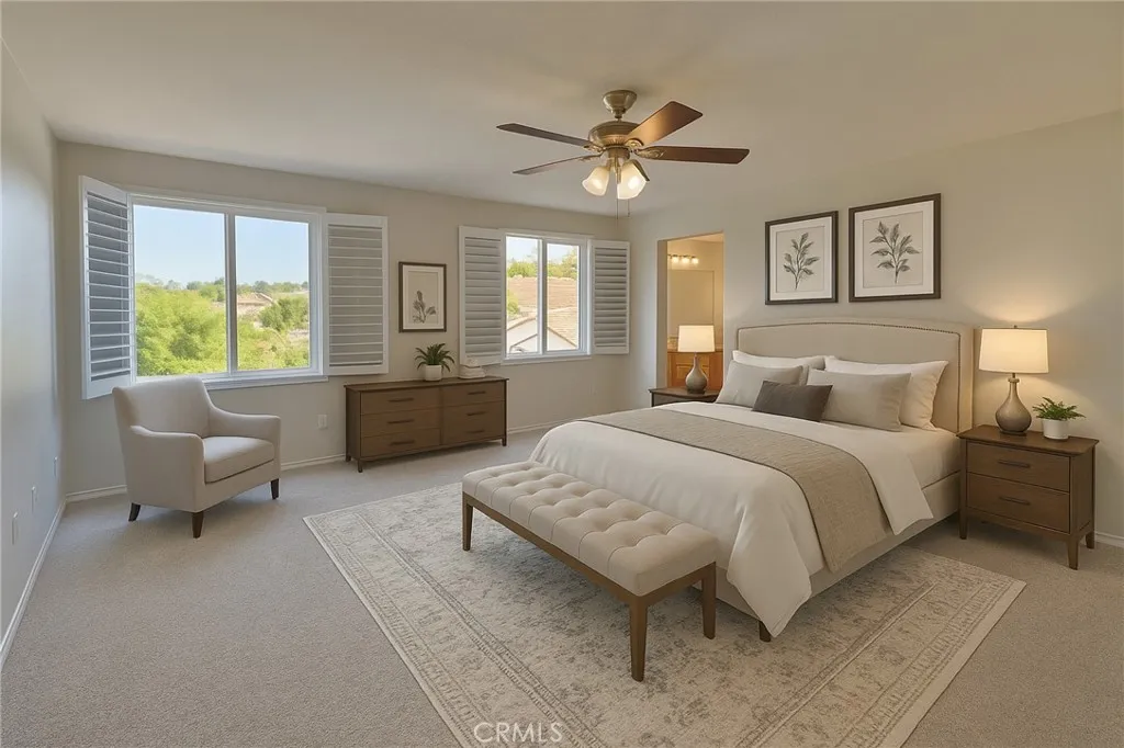 REIMAGINED-VIRTUALLY STAGED PRIMARY SUITE