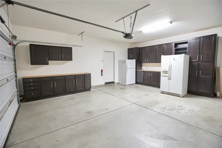 GARAGE WITH CABINETS/STORAGE