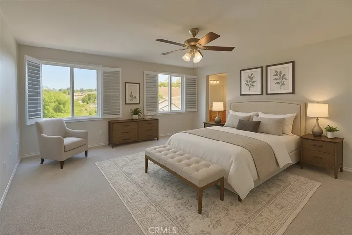 REIMAGINED-VIRTUALLY STAGED PRIMARY SUITE