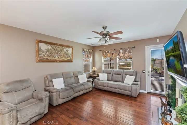 Family Room w/ Slider out to Back Yard