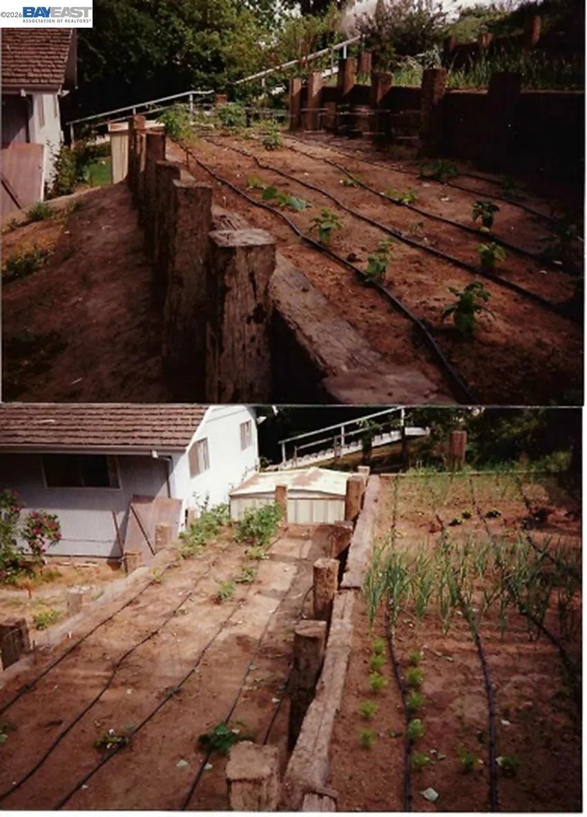 Garden boxes when Owner lived at property