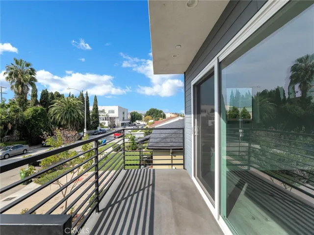 BALCONY OFF OF THE LIVING ROOM