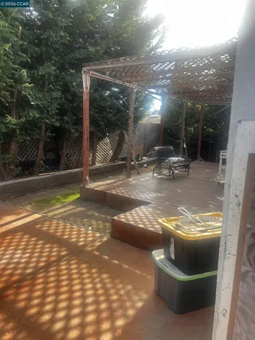 Back patio