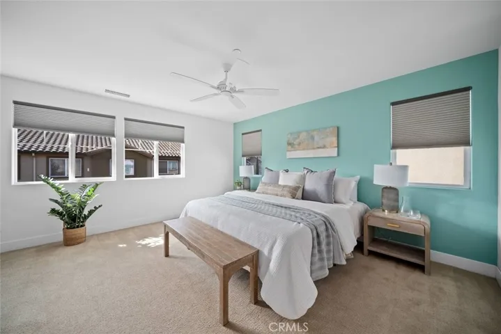 upper level primary suite