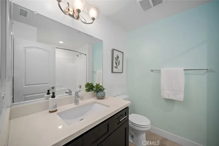 lower level bathroom