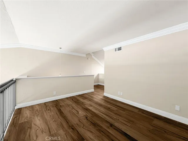 Loft area makes a great office, craft, guest space