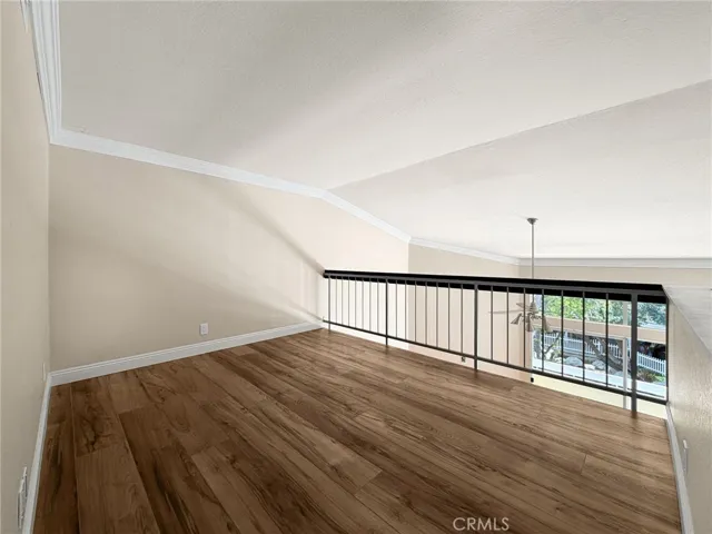 Loft area makes a great office, craft, guest space