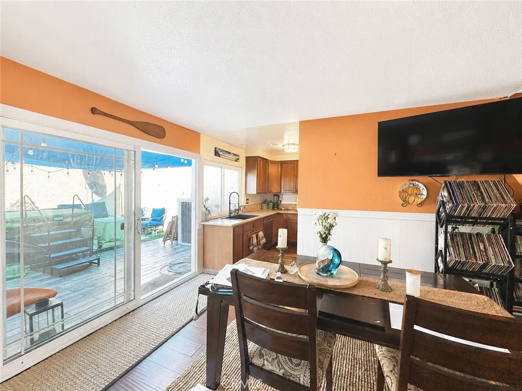 Dining and patio