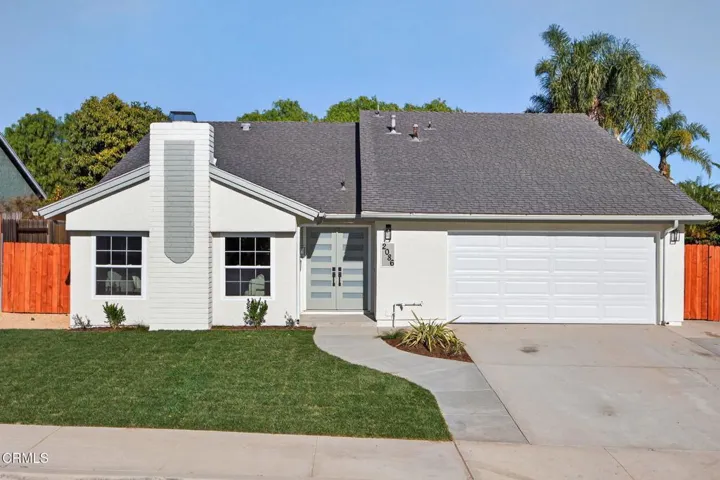 Front Exterior with Two-Car Garage