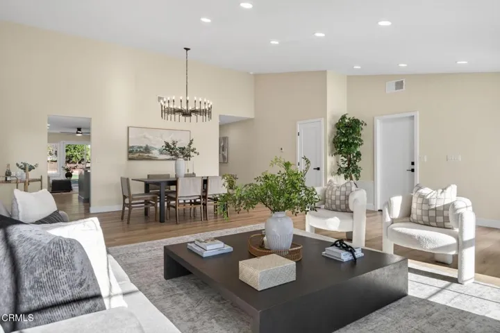 Open Living & Dining Space