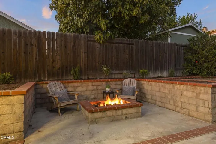 Private Fire Pit Gathering Space