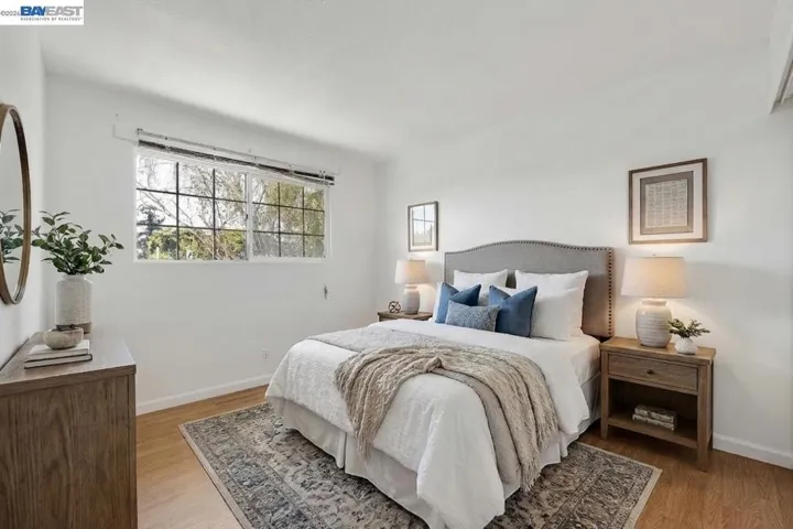 AI Staged - Rear Left Bedroom