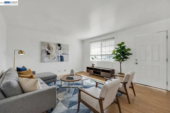 AI Staged Living Room