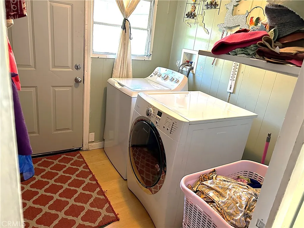 Laundry area