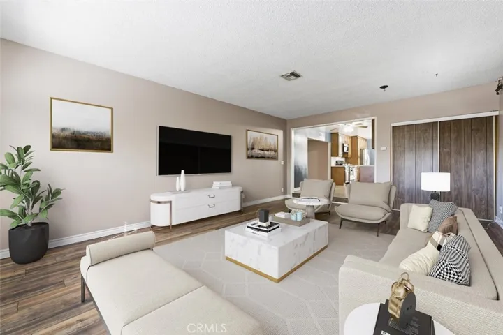 View from Great Room towards Kitchen - Virtually Staged