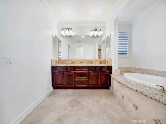 Master separate bath and shower