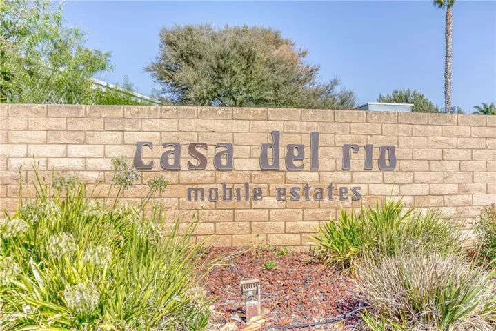 Casa Del Rio Mobile Estates -Entrance