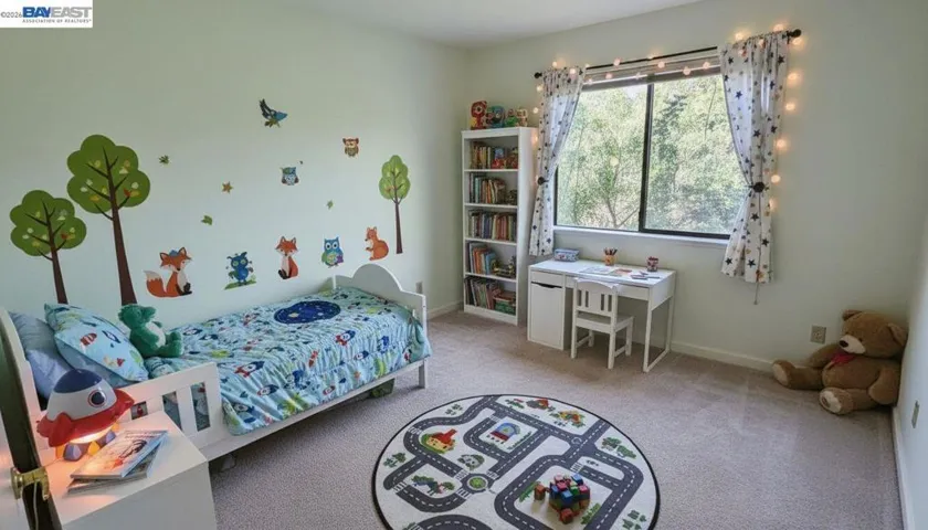 virtually staged bedroom #2 as child bedroom