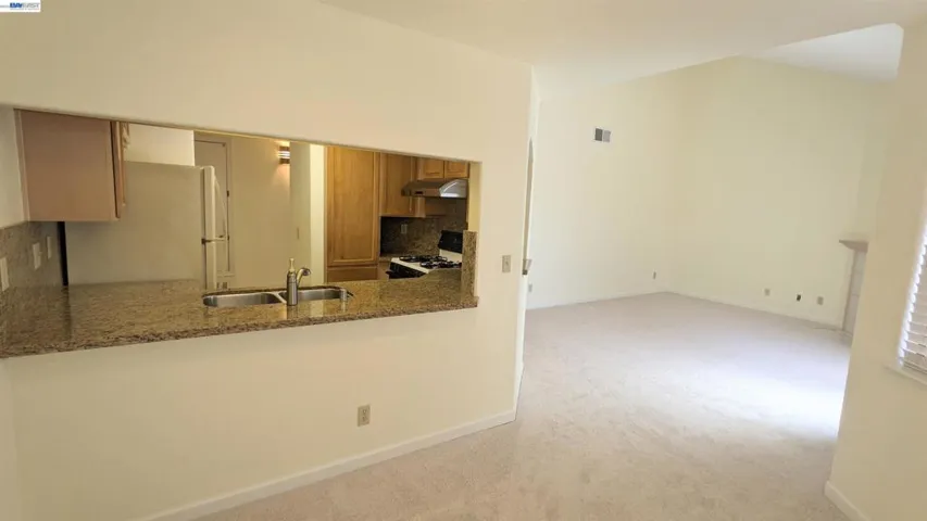 dining to kitchen to living room