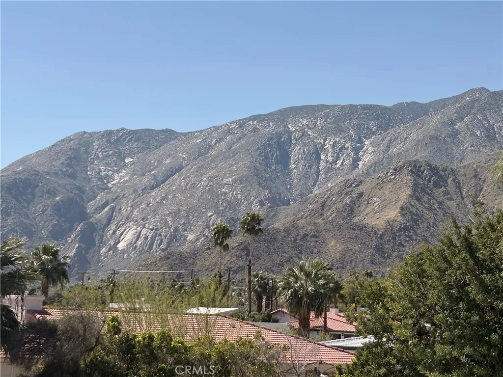 Mountain views.