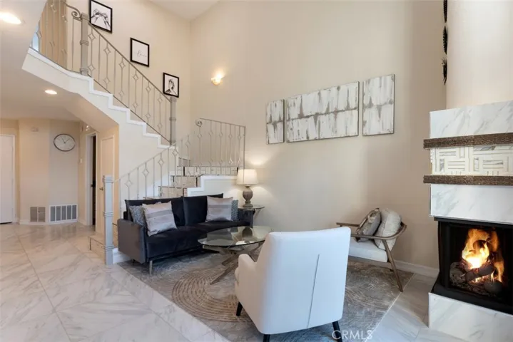 A wonderful room for conversation, reading or relaxing.