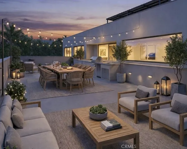 Digitally staged and added BBQ for ideas.