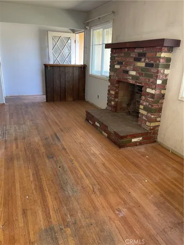 Fireplace in living room