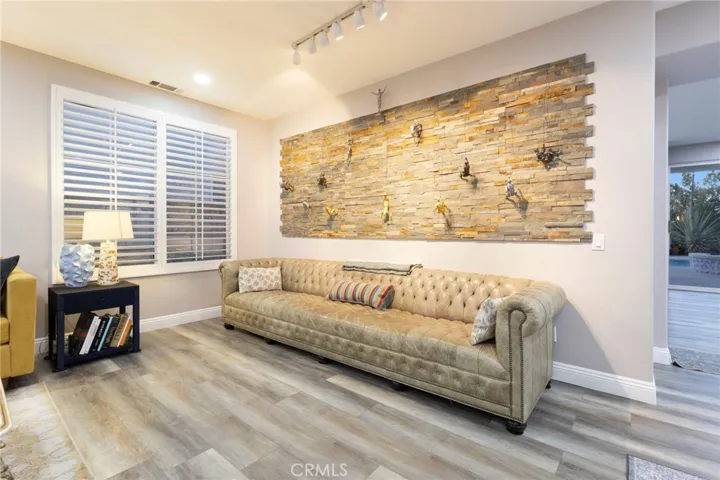 Expansive space that's available in the formal living area.