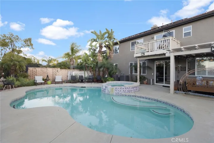 Pool view of the back of the house.